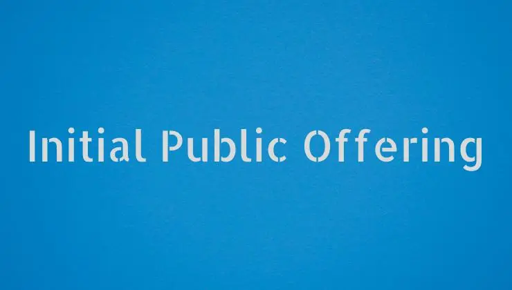 Initial public offering (IPO)