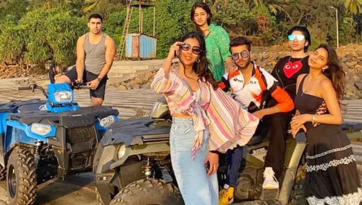 Robin Passi and Suhana Khan.