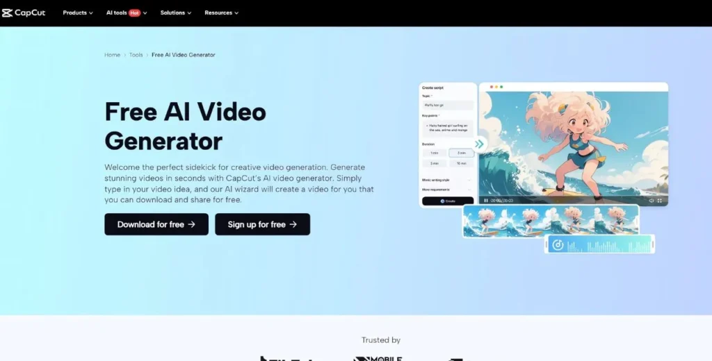Free AI Video Editing