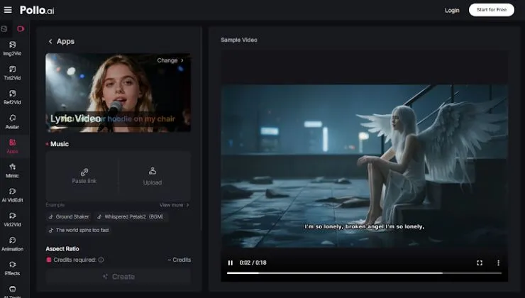 AI Lyrics Videos